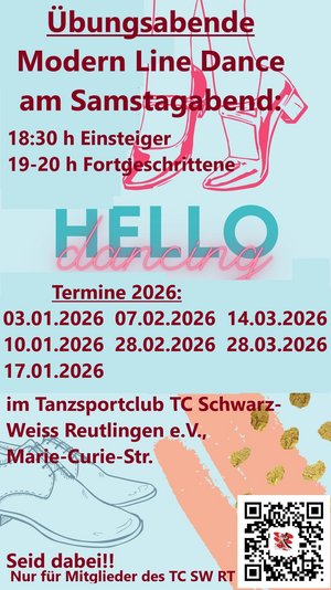 Übersicht der MLD-Übungsabende 1. Quartal 2026