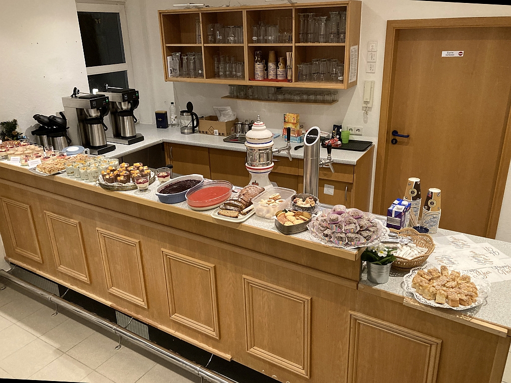 Buffet auf der Theke