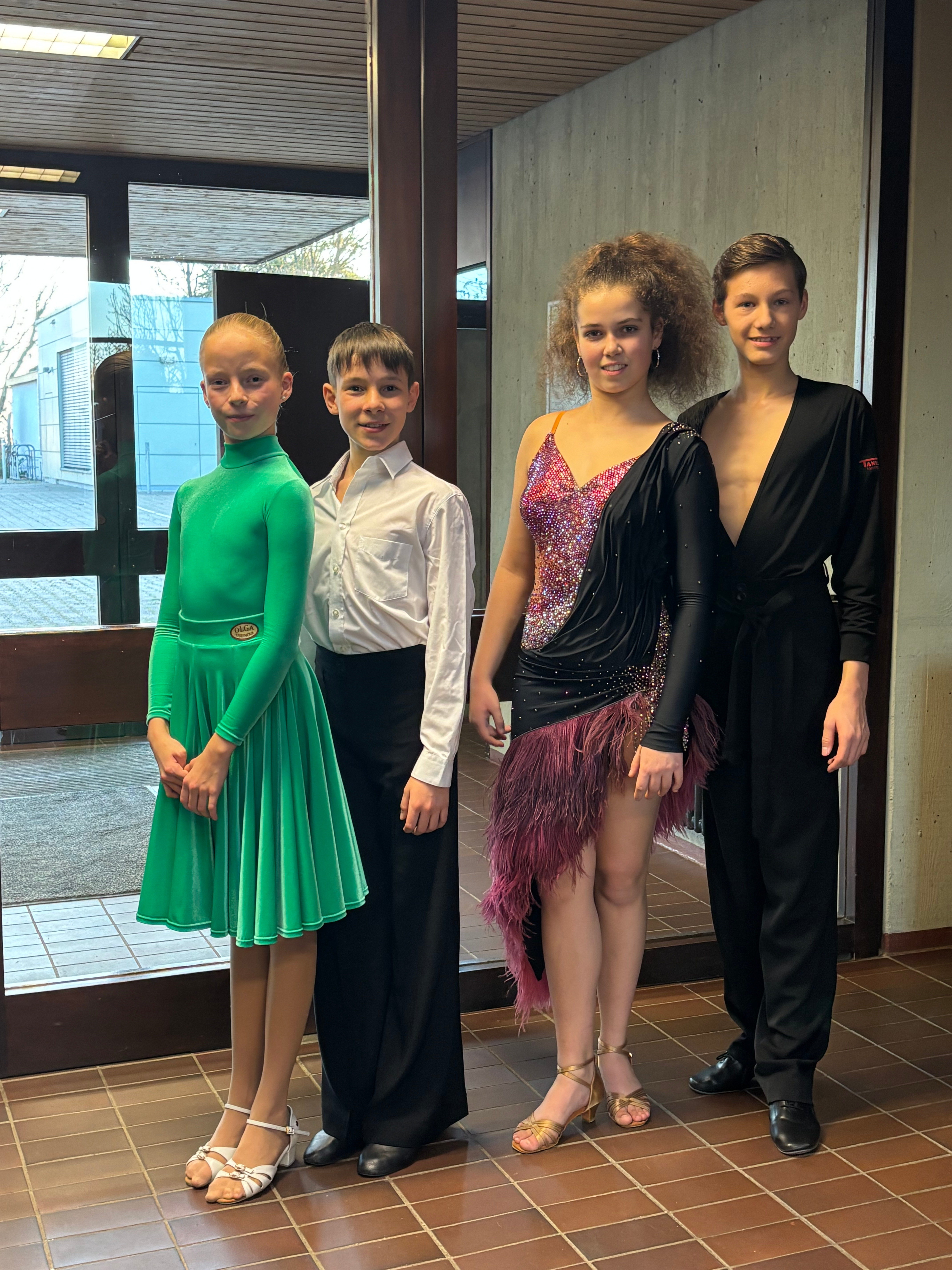 Maya und Roman, Lara und Johannes